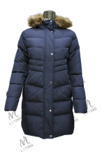 Polyester Padded long Winter Lightweight Ladies Jackets