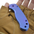 Titanium Knife Scales Custom Pocket Knife Frame Para3