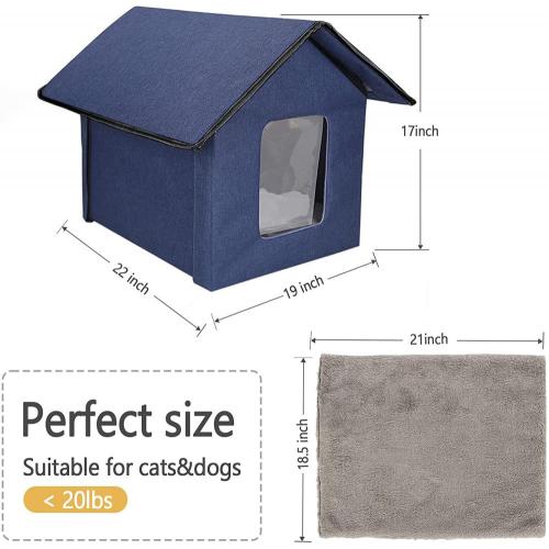 Outdoor Cat House Waterproof