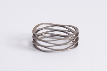 The wave shaped spring 3