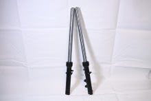 Inner spring disc brake shock absorber