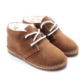 Baby winter warme echt lederen pluche schoenen