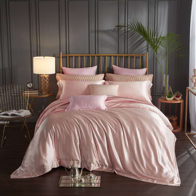 Fashion Luxury Silk Satin Bedding Set