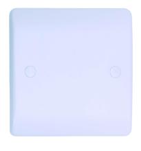 20 AMP Connection Plate White Soft Edge Range