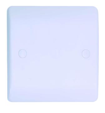 20 AMP Connection Plate White Soft Edge Range