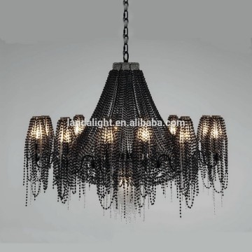 Classical Style Black Chandelier Lights Decorative