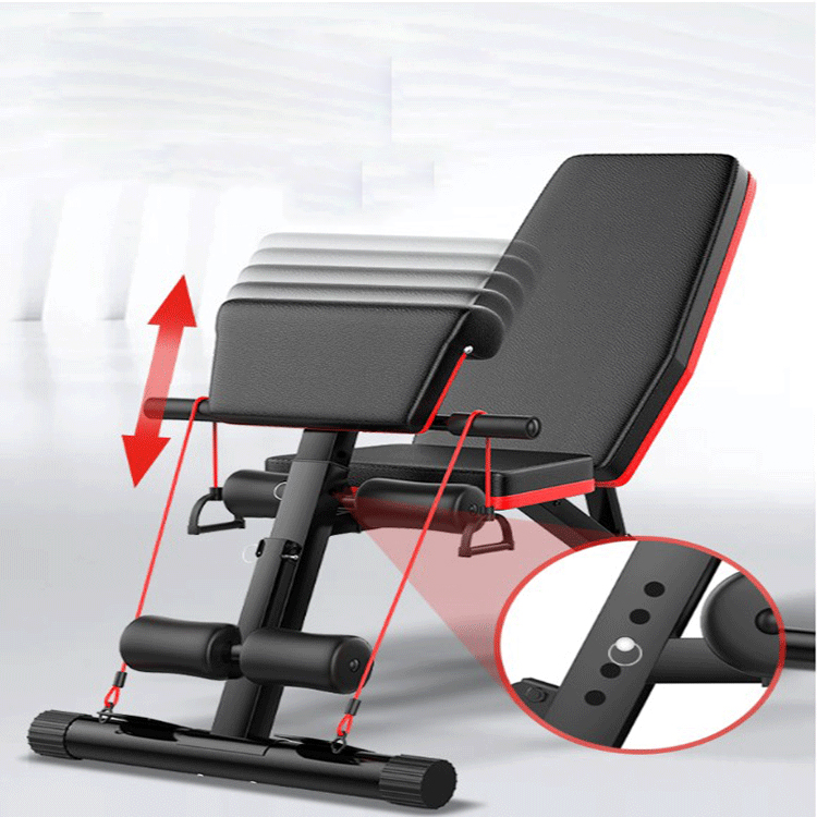 Top Quality Abdominal Boards And Convenient Indoor Fitness Equipment With Dumbbell Stool