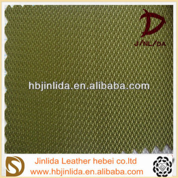 knitted high quality pvc artificial leather cloth for luggage