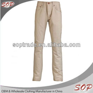 Formal style men jeans clothing factories in china model jeans for mens