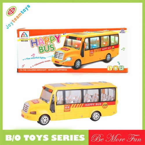 Plastic B/o toys B/o bus for sale