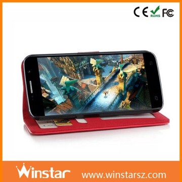 OEM CUSTOM s6 case cover PU EATHER case cover