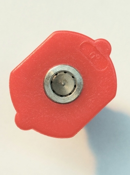 High Pressure Chewing Gum Romoval Nozzles Red Color