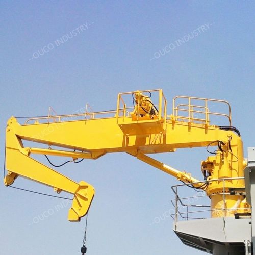 Quality best sell hydraulic knuckle boom offshore crane