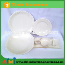 Elegant design hotel melamine party dinner set