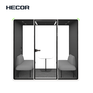Ergonomic Collaboration Booth for Two