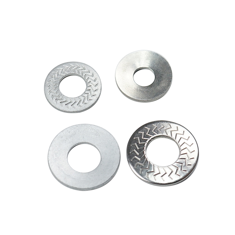 ISO9001 passed round / square external teeth serrated lock washers