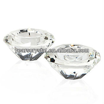 crystal tealight holder