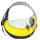 Jaune Large PVC et Mesh Pet Sling