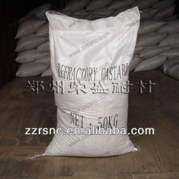 High-strength wear-resistant castable, wear-resistant refractory castable, high alumina refractory castable