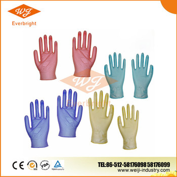 AQL1.5 Dispsoable PVC / Vinyl gloves