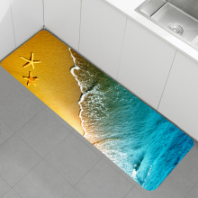 Kitchen three layer composite floor mat