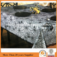 Black Spider Web Lace Table Cloths
