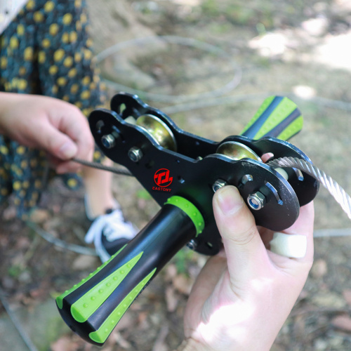 Sistema di frenata Zip Line in acciaio inossidabile