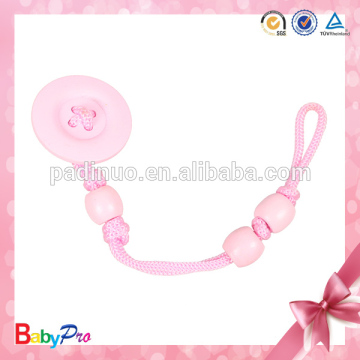 2014 Hot Sale Pacifier Chain And Clip Wooden Pacifier Clip