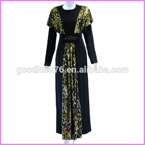 black background different big cape design women abaya