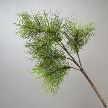 Wholesale 6 Heads Big Green Artificial Pine Branches for Home Decor