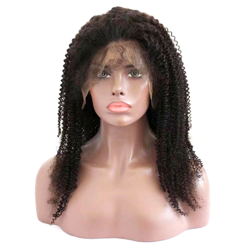 fast shipping raw indian curly wig, 13*4 cheap wigs afro kinky curly indian lace front wig