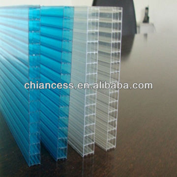10 Years Guarantee Multi Wall Microcell Polycarbonate Honeycomb Hollow Sheet