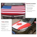 La bandiera del cofano dell&#39;auto della bandiera del Canada della Coppa del mondo Bandiera del cofano dell&#39;auto del Canada di 100 * 150 cm