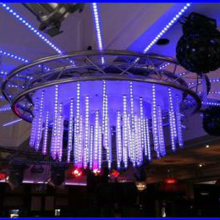 Nightclub 3D effect celling meteor tube lighting