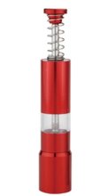 Purple, Blue And Red Manual Stainless Steel Pepper Mill, Kitchen Aid Grinders