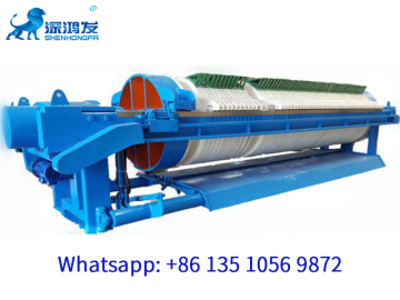 High Pressure Ceramic Clay Round Filter Press Machine