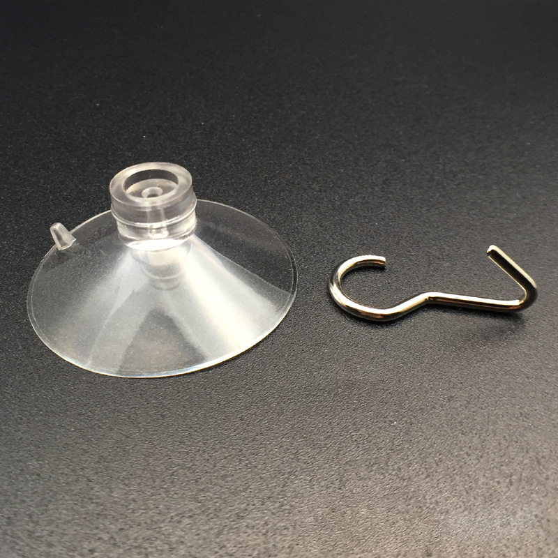 Superior Stick Firmly Suction Cups With Metal Hook