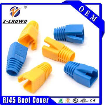 RJ45 Plug Boot Patch Cord Rubber Boots For Network Cabling