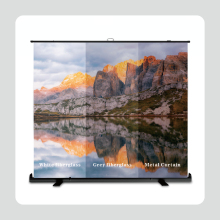 Alr Grey Crystal HD Projector Screen for Ultra Short Throw Laser Projector