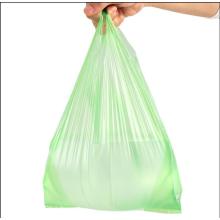 Black Mix Material Trash Bags 50 Pieces of Large Flat-Mouth Plastic Bags