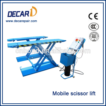 Mobile used hydraulic scissor lift for workshop