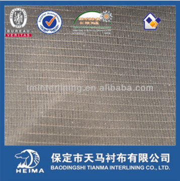 Stretch interlining woven interlining fusible interlining fabric