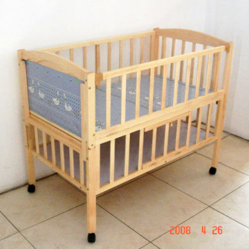 baby wood bed