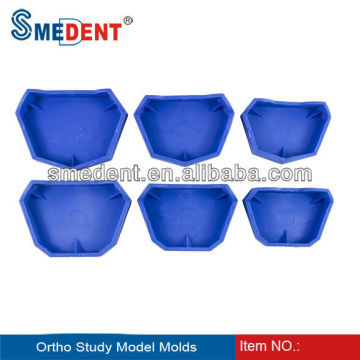 Dental Lab Model Former Base Molds with notches