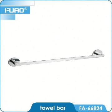 FUAO Chrome plated solid brass double towel rails