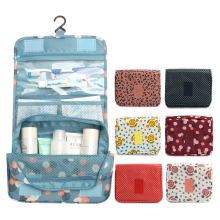 JW-163101 Waterproof Folding Travel Pouch Women Hanging Toiletry Travel Kit Bag