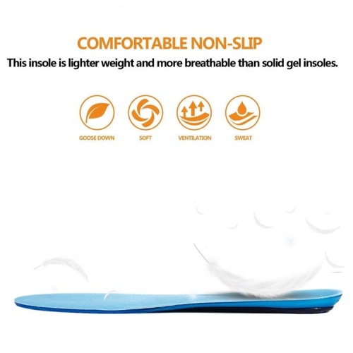 Sports Silicone Insoles for Outdoors Shoe