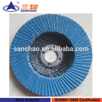 4 1/2" zirconia flap disc