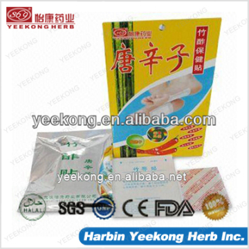Bamboo vinegar detox patch with chilli