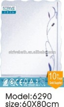 Hanging glass mirror